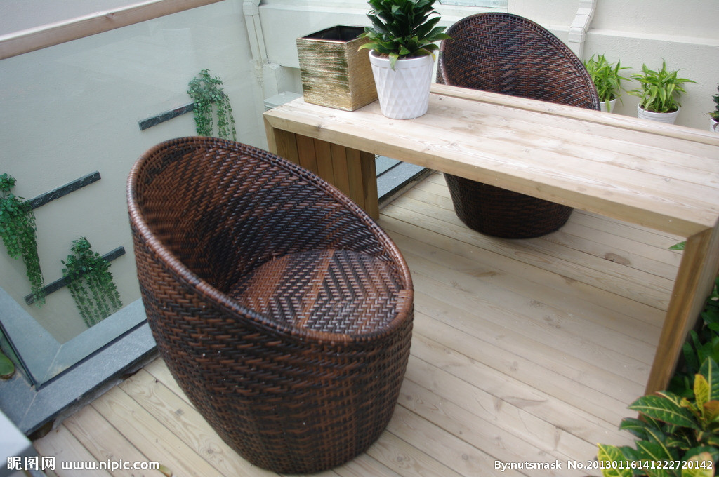 藤椅攝影圖__室內(nèi)攝影_建筑園林_攝影圖庫