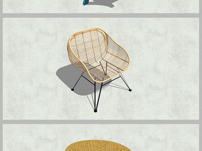 精品藤椅su模型設(shè)計(jì)圖下載 圖片227.33mb 家居空間庫(kù) su模型